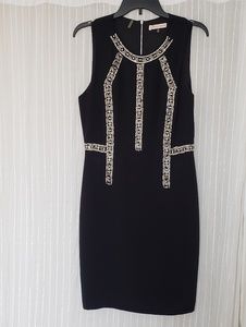 Rebecca Taylor Black & Silver Dress